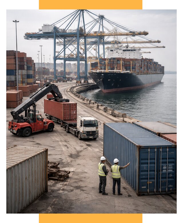 Морские перевозки из Европы от 60966 р. за контейнер | СетСервис-Кзр