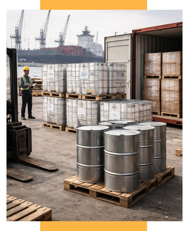 Доставка химического сырья из Индии от 254025 р. | СетСервис-Кзр