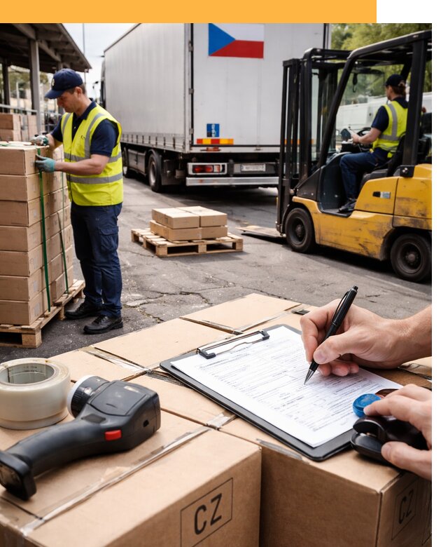 Доставка грузов в Чехию от 35564 руб, международные перевозки