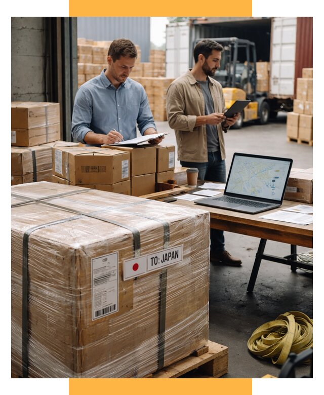 Доставка грузов в Японию от 25403 р., логистика СетСервис-Кзр