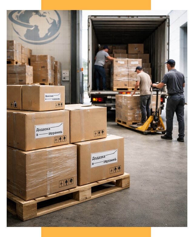 Доставка грузов в Израиль и экспорт от 45725 р. СетСервис-Кзр