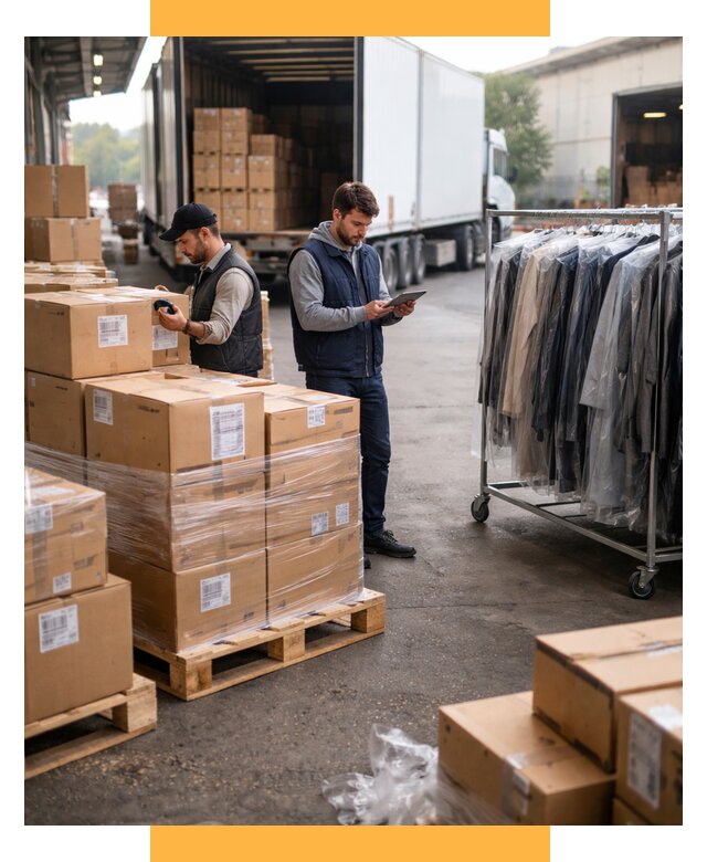 Перевозка и доставка одежды из Китая от 7621 р., СетСервис-Кзр