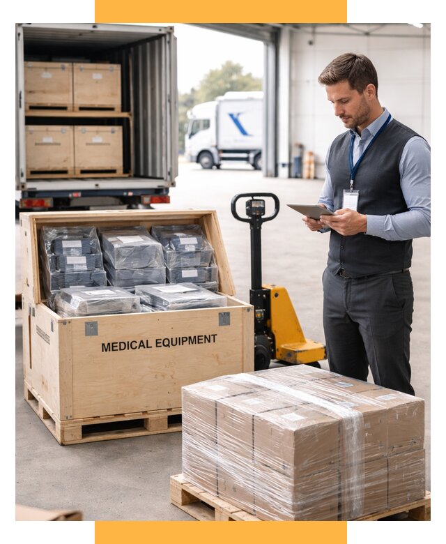 Перевозка медицинского оборудования от 15242 р. в СетСервис-Кзр