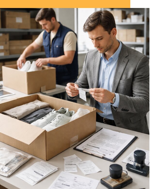 Таможенное оформление одежды и обуви по выгодной цене от 6605 руб