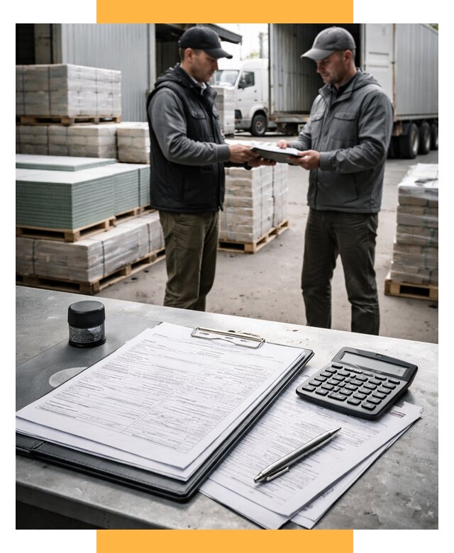 Таможенное оформление стройматериалов от 8637 р. | СетСервис-Кзр