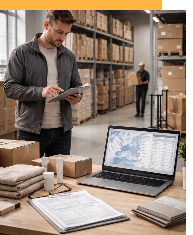 Закупка товаров в Европе под ключ: доставка, таможня от 7621 руб