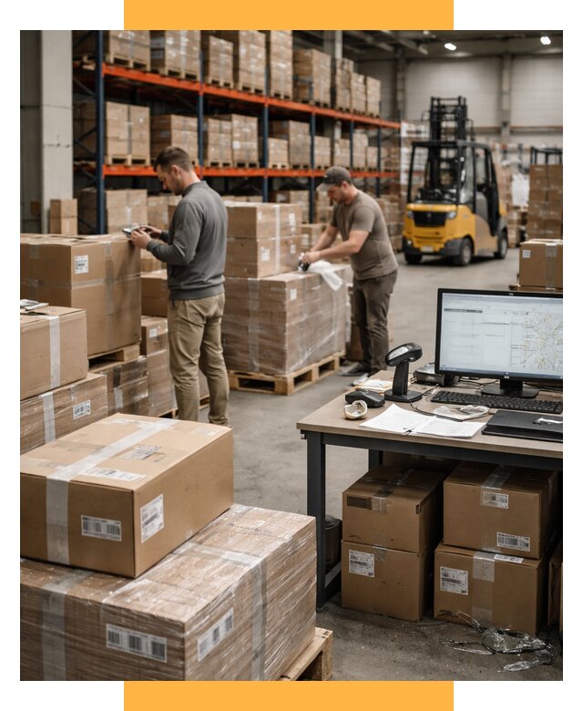 Склад консолидации в Европе от 6605 р., услуги СетСервис-Кзр